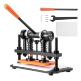 VEVOR Manual Leather Punching & Embossing Machine  26 x 12 cm, 1.5 t